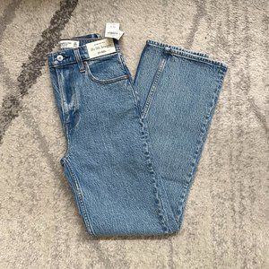 Abercrombie The 90's Straight Ultra High Rise Jeans - Size 23 Regular
